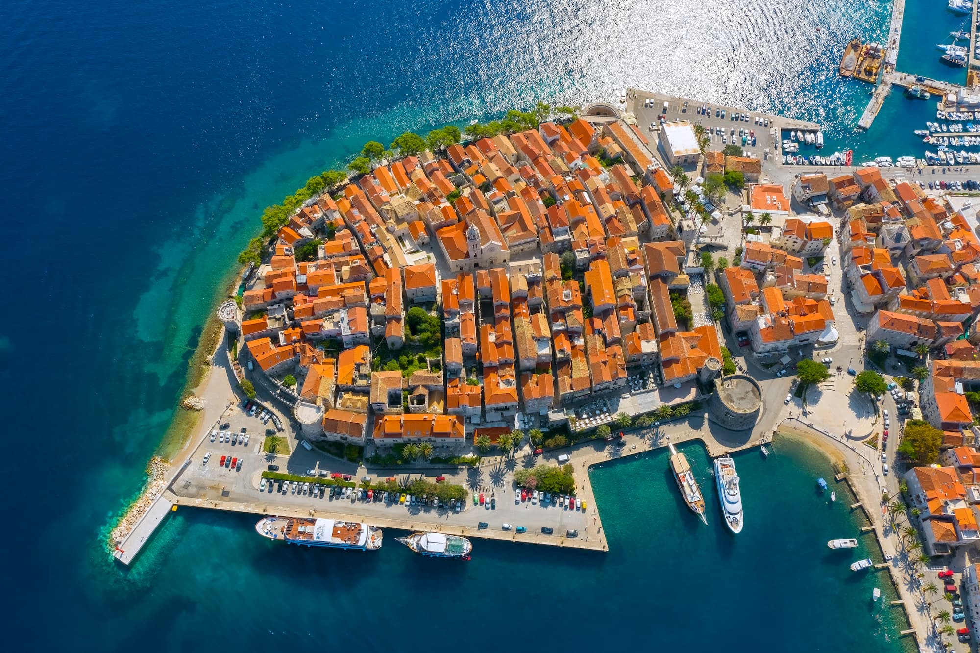 Korčula, Ston i Pelješac